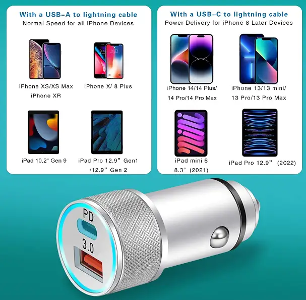 LUOSIKE-C18SPD-20W-USB-C-Fast-Car-Charger-FIG-5