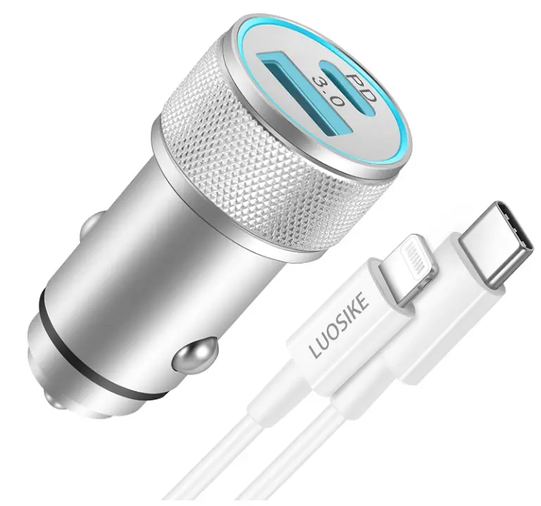 LUOSIKE-C18SPD-20W-USB-C-Fast-Car-Charger-product