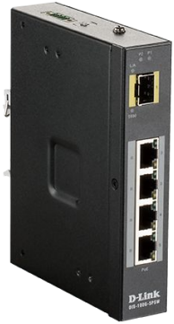 D-Link DIS-100G-5PSW Industrial Unmanaged Switch A0