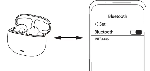 Brilliant INEB1446GR Wireless Earbuds 3
