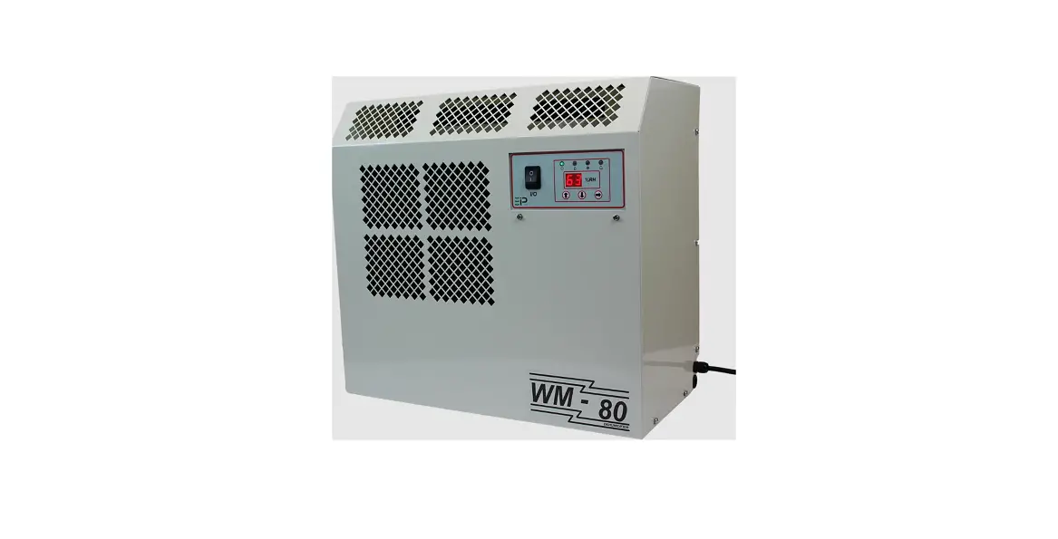 Ebac Industrial 11284gl-us Wm80 Industrial Dehumidifier Owner's Manual