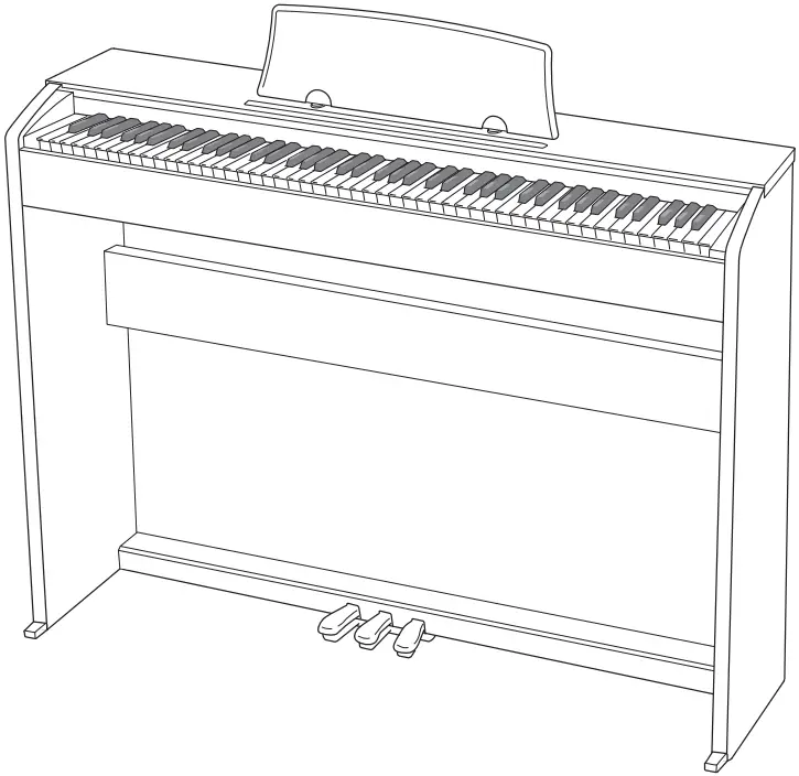 CASIO PX-765 Digital Piano