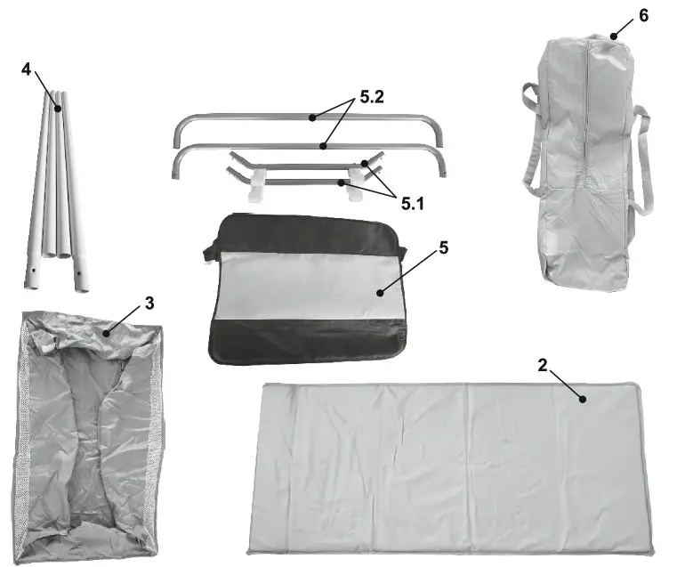 lorelli Moon Light 2 Layers Plus Rocker - overview 2