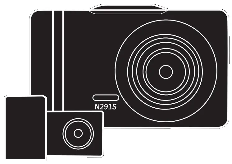 PAPAGO N291S Driving Recorder Camera
