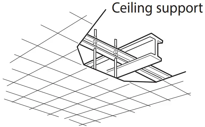 SAMSUNG AM 220 FNHDEH Air Conditioner - Ceiling support