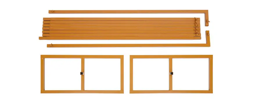 Yiyibyus Dljhyf8f00-1 Gold Metal Wedding Arch Backdrop Stand With Bases Arbor User Manual