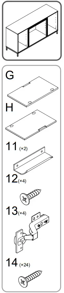 SEI Furniture FS1217356 Daltaire Smart Electric Fireplace - Assembly 3