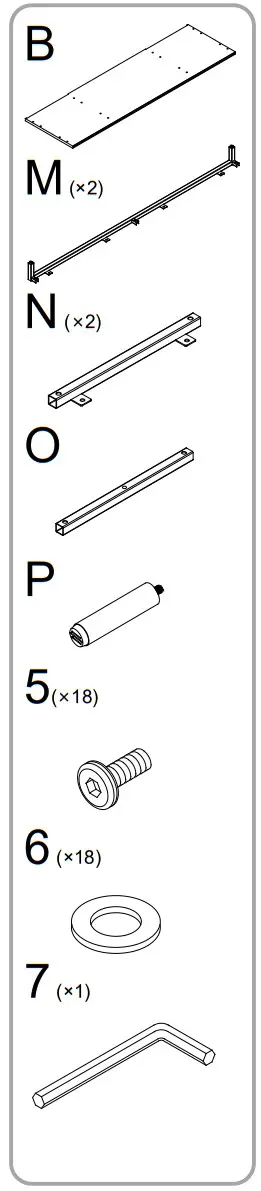 SEI Furniture FS1217356 Daltaire Smart Electric Fireplace - Assembly
