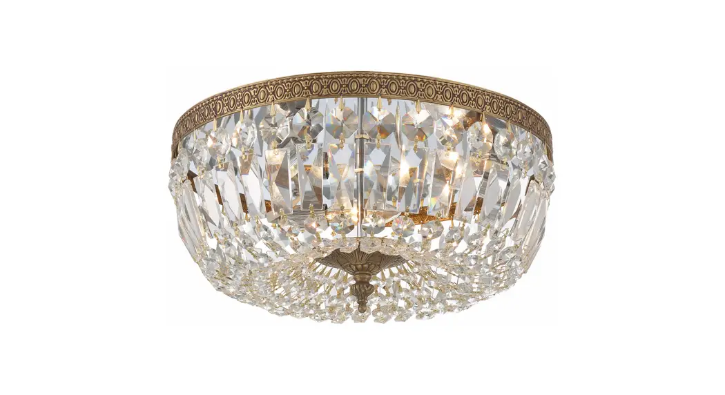 Crystorama 714-ob-cl-saq Three Light Ceiling Mount Instruction Manual Crystorama 714-ob-cl-saq Three Light Ceiling Mount Instruction Manual