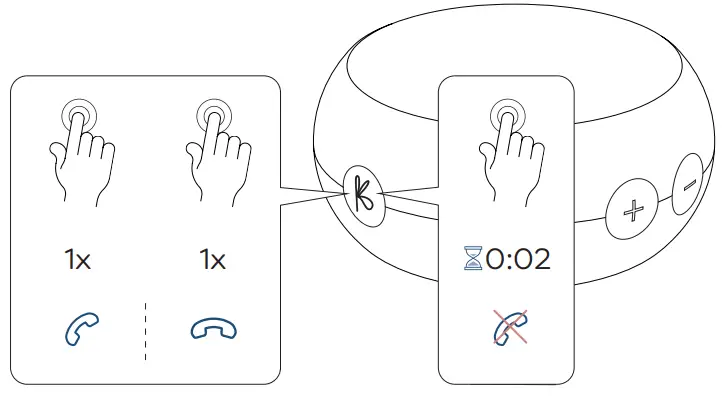 KREAFUNK aGO 2 Bluetooth Speaker - Phone