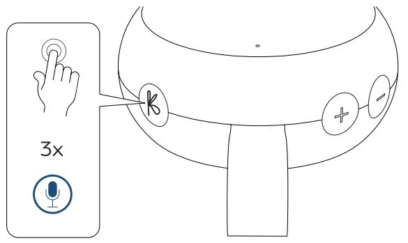 KREAFUNK aGO 2 Bluetooth Speaker - Voice assistant