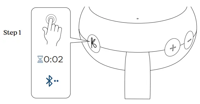KREAFUNK aGO 2 Bluetooth Speaker - bluetooth pairing