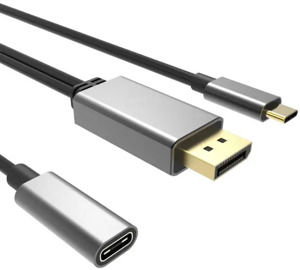 VCOM-CU422MCPD-USB-C-TO-DP-Cable-with-PD-Charge-Aluminum-Shell-product