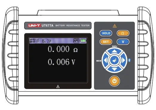 UNI T UT677A Battery Resistance Tester