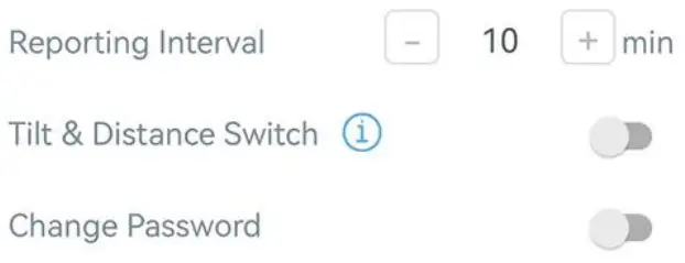 Milesight EM400 UDL Ultrasonic Distance Sensor - General Settings