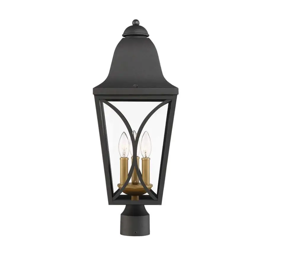 Signature Hardware 440646 3-light 23.9-inch Black Bronze Outdoor Wall Light Owner's Manual Signature Hardware 440646 3-light 23.9-inch Black Bronze Outdoor Wall Light Owner's Manual