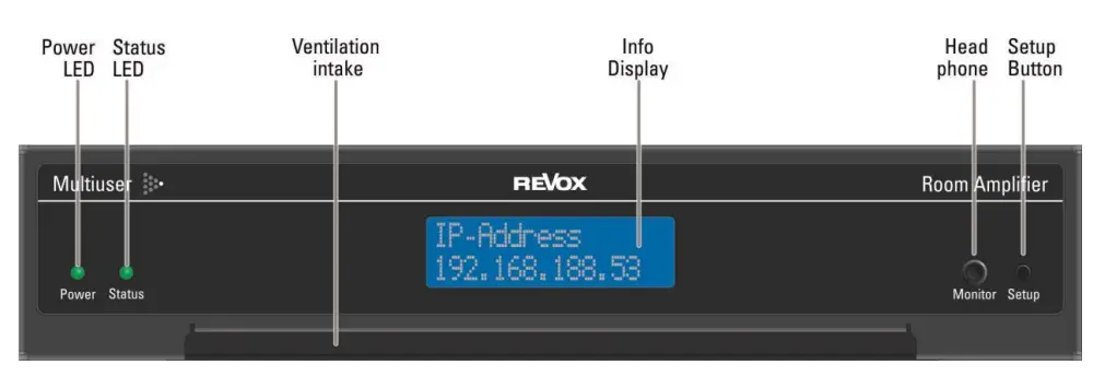 REVOX M30 Multiuser Amplifier -