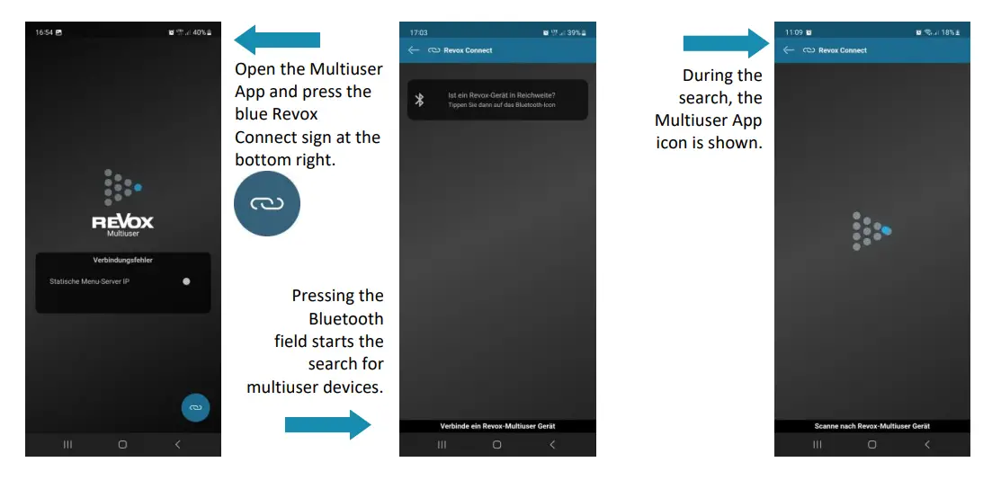 REVOX M30 Multiuser Amplifier - App