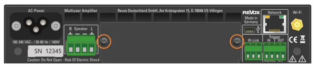 REVOX M30 Multiuser Amplifier - module1