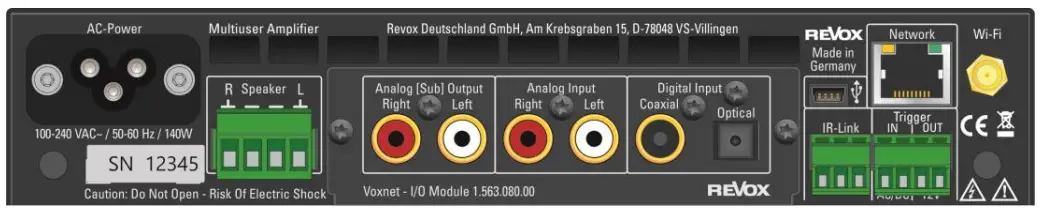 REVOX M30 Multiuser Amplifier - module3