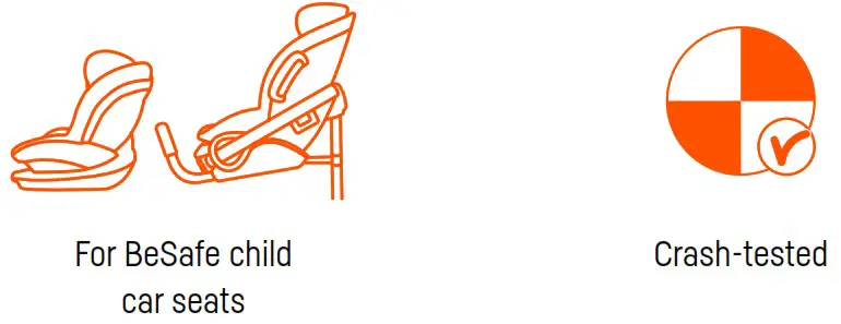 BeSafe UN R129 Rear Facing Child Seat - Cover