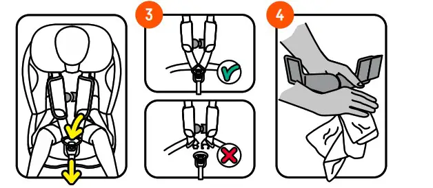 BeSafe UN R129 Rear Facing Child Seat - Usage 2