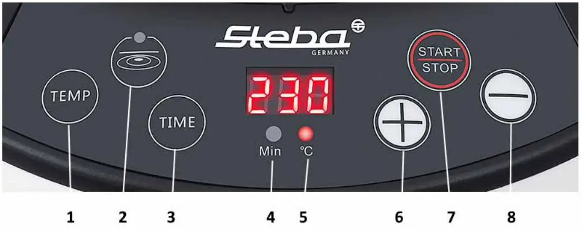 Steba HF 2050 Fry'n Cook Air Fryer - Put into operation