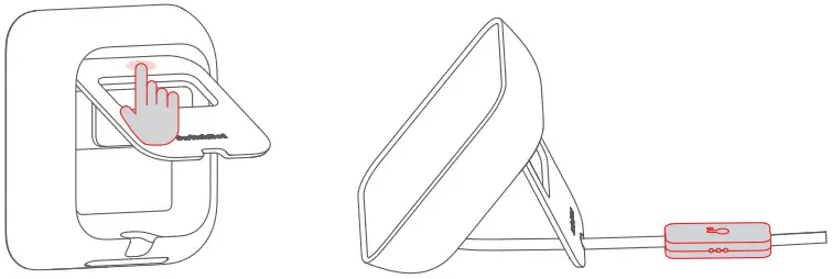 Switchbot Hub 2 Thermometer Hygrometer - stable standing