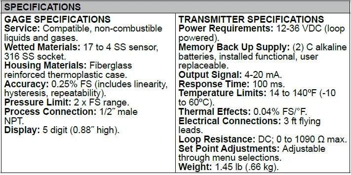 Dwyer-DSGT-101-C0S-Series-DSGT-Digital-Indicating-Transmitter-fig-2