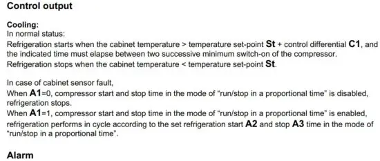FIG 20 Control output
