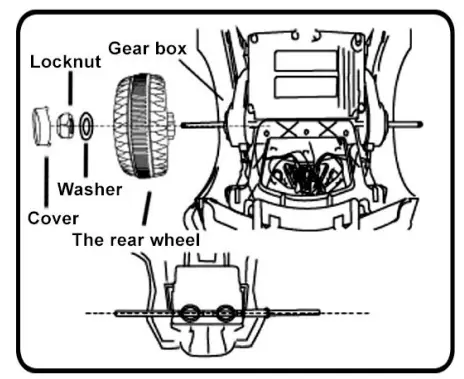 babyhug Azure ATV Ride On Jeep - assembly 2