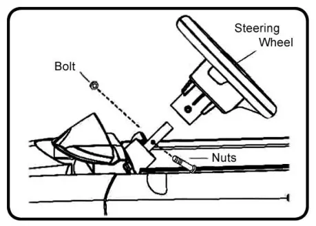 babyhug Azure ATV Ride On Jeep - assembly 3