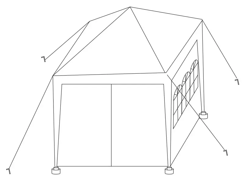Alpulon OP70635 Canopy Tent