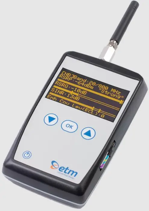 ETM770 Handheld Cellular Signal Analyzer
