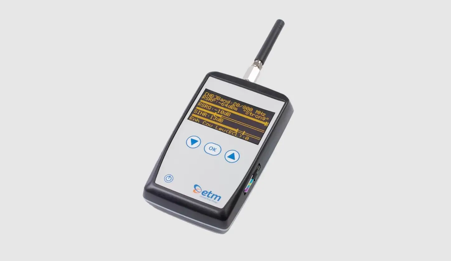 Etm770 Handheld Cellular Signal Analyzer User Guide