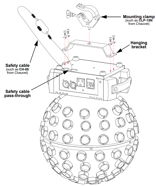 CHAUVET-DJ-Rotosphere-HP-High-Powered-8-Color-Mirror-Ball-Light-fig-5