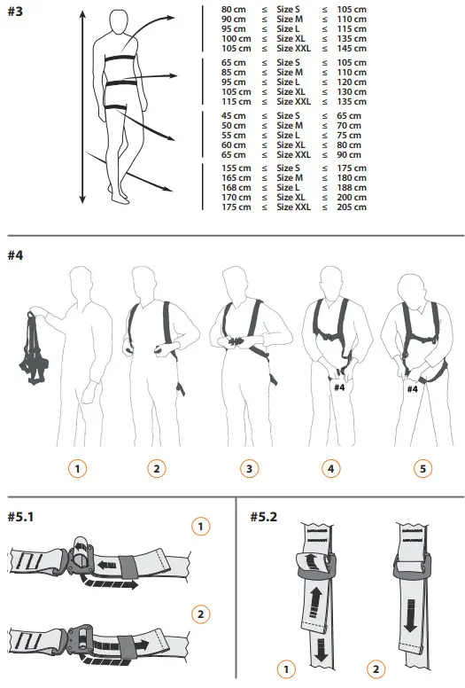 neofeu NUS57 Full Body Harness - fig 2
