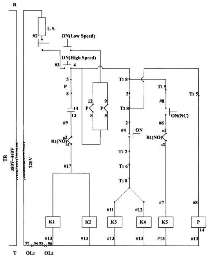IBE KL100R Spiral Mixer - Electrical Wiring Diagrams 1