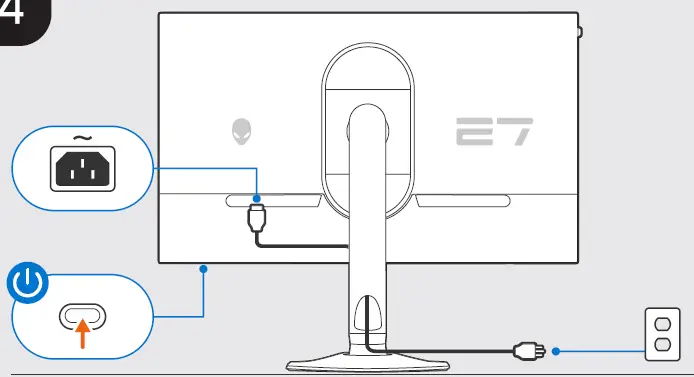 DELL AW2724HF Alienware 27 Inch Gaming Monitor 5