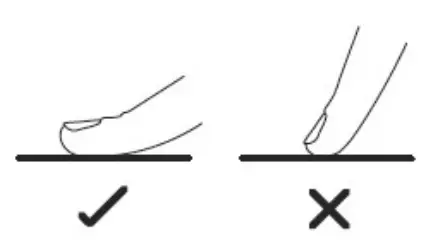 Using the Touch Controls