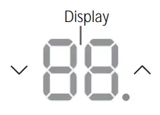 KEYSTONE KSTAW08INV HC Window Air Conditioner - DISPLAYS