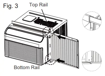 KEYSTONE KSTAW08INV HC Window Air Conditioner - Panels 2