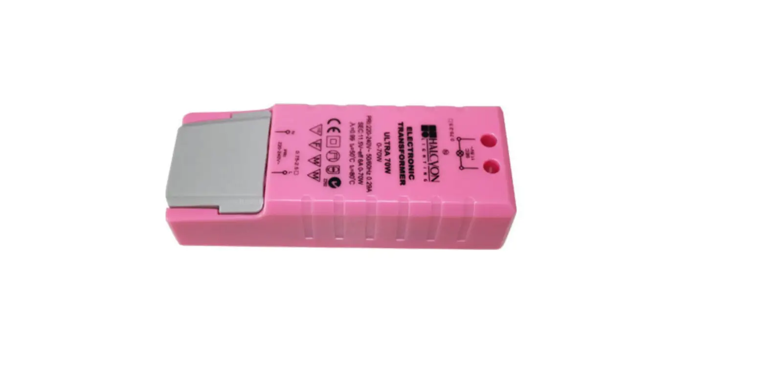 Halcyon Ultra Series Electronic Transformer Instructions