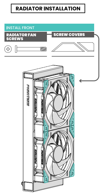 PHANTEKS D30 120 Triple RGB Fans - chassis1