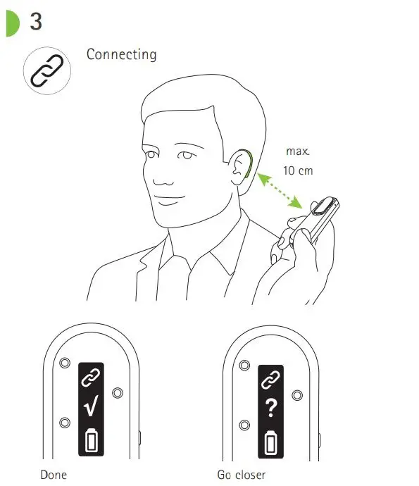 PHONAK Roger On V2 Hearing Aid Microphone Installation Guide - Fig 3