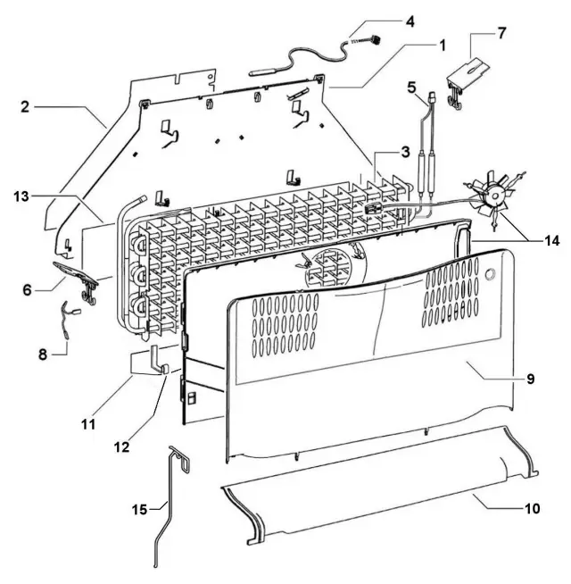 FISHER PAYKEL RF522BRWFD5 FP BI Refrigerator Freezer - Fig 6