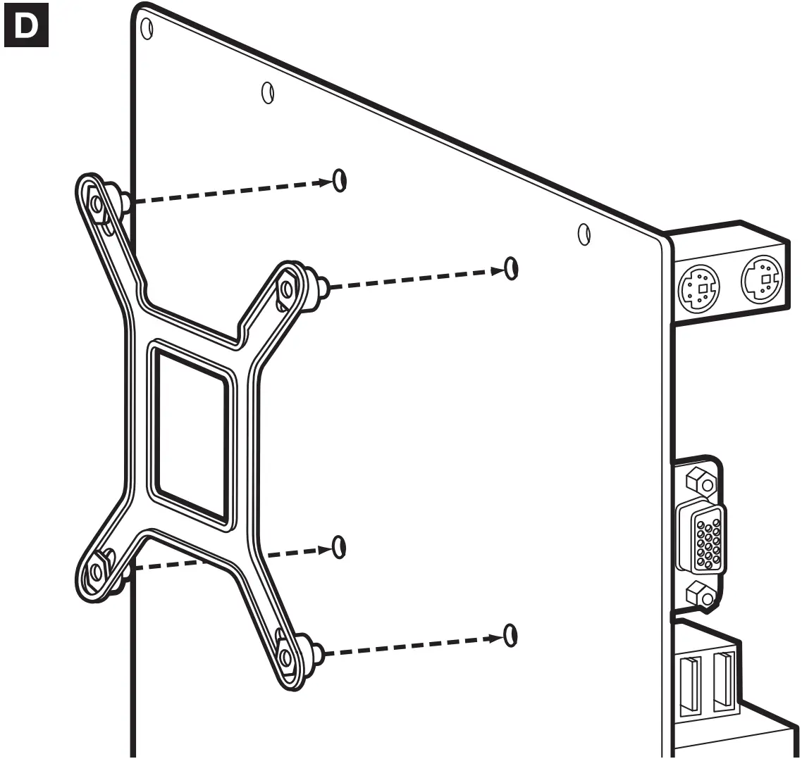 INSTALLING THE INTEL BACKPLATE