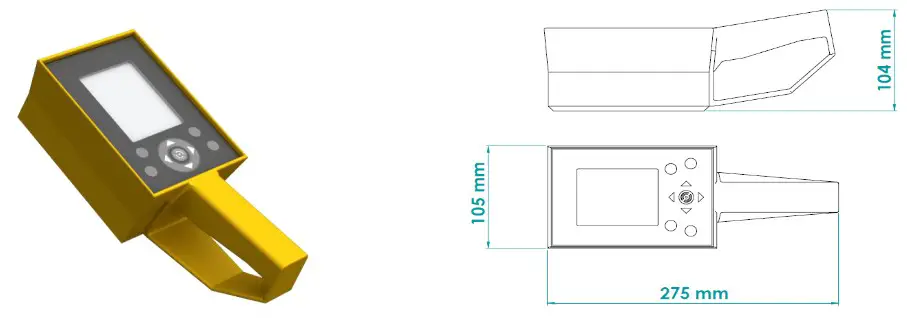 GET Trakka T1074 Portable Reader Sensor - cover