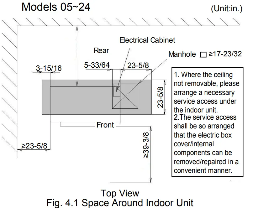 Cooper Hunter CHV-05SDLSP Manual Ducted unit LSP - Initial Check