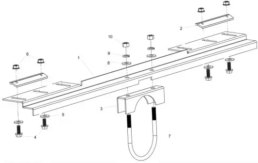 Tamarack-Solar-Products-UNI-PGRM-1P1-Mounting-Kit-FIG-1